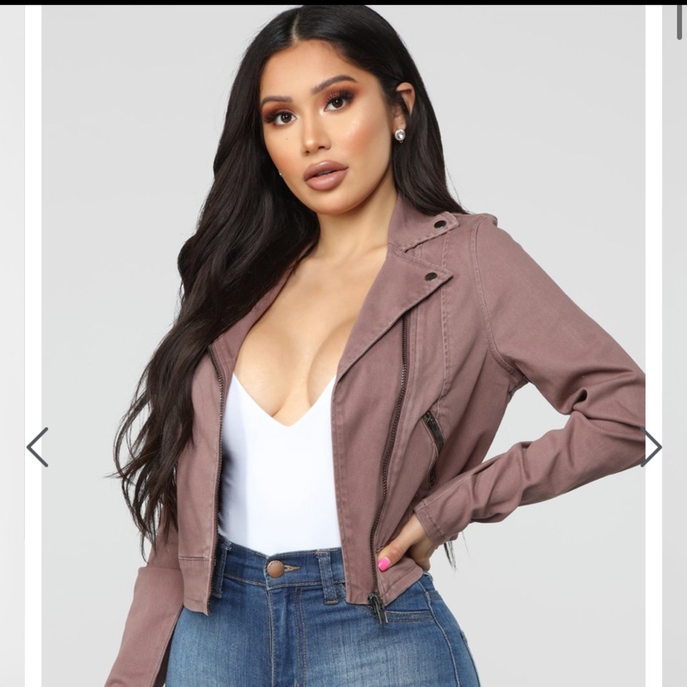 Fashion Nova cropped jacket